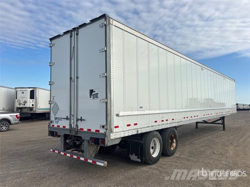 Vanguard 53 ft x 102 in T/A Van Trailer Fast kasse