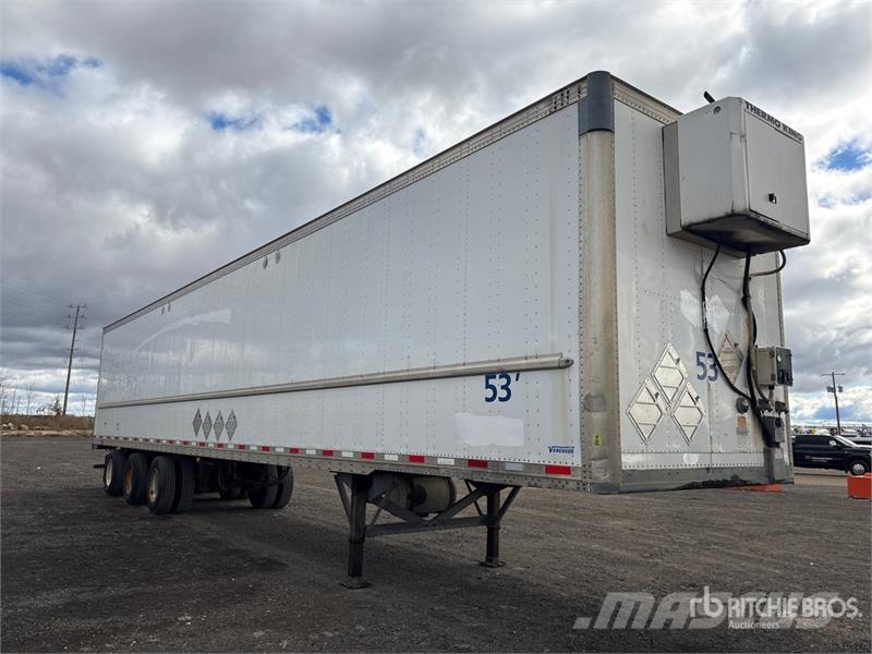 Vanguard 53 ft x 102 in Tri/A Van Trailer Gesloten opbouw trailers
