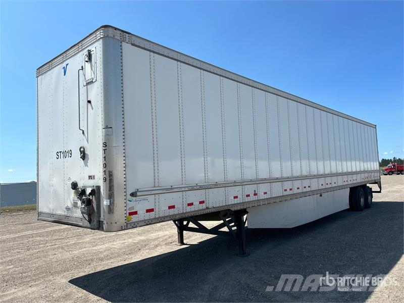 Vanguard 53 ft x 102 in T/A Van Trailer Box body trailers