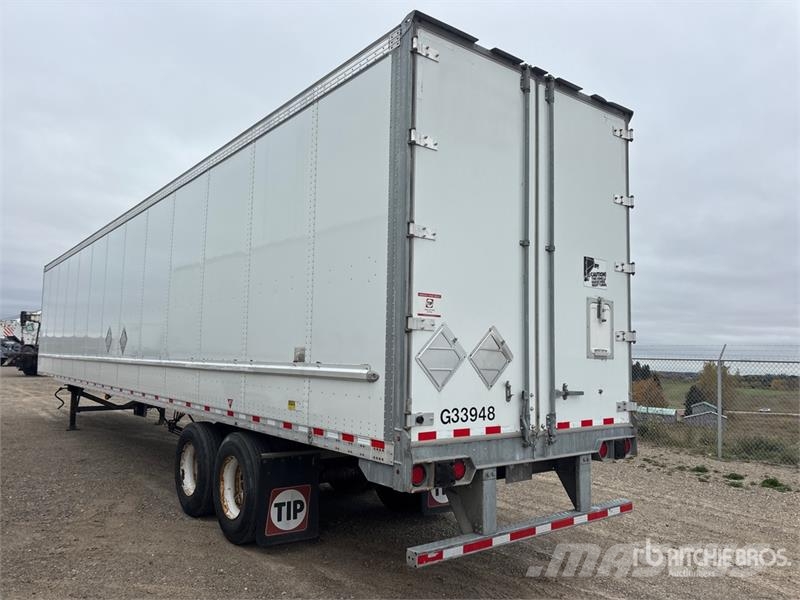 Vanguard 53 ft x 102 in T/A Van Trailer Причепи-фургони