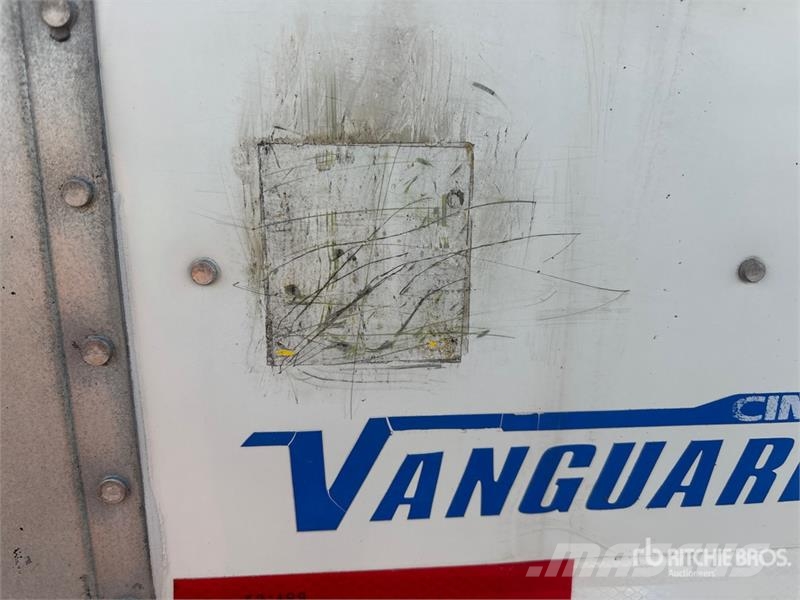 Vanguard 53 ft x 102 in T/A Van Trailer Fast kasse