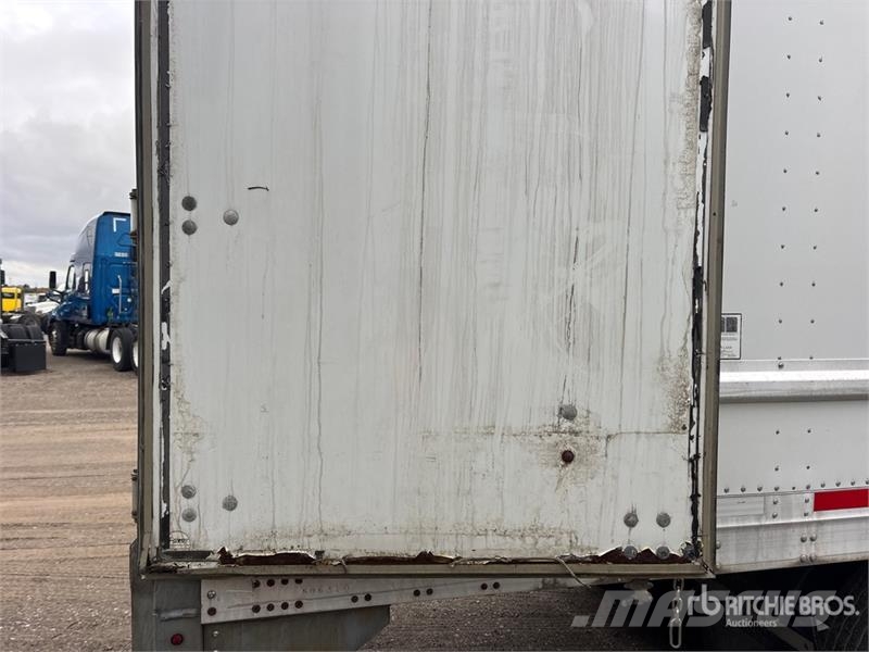 Vanguard 53 ft x 102 in T/A Heated Van Trailer Fast kasse