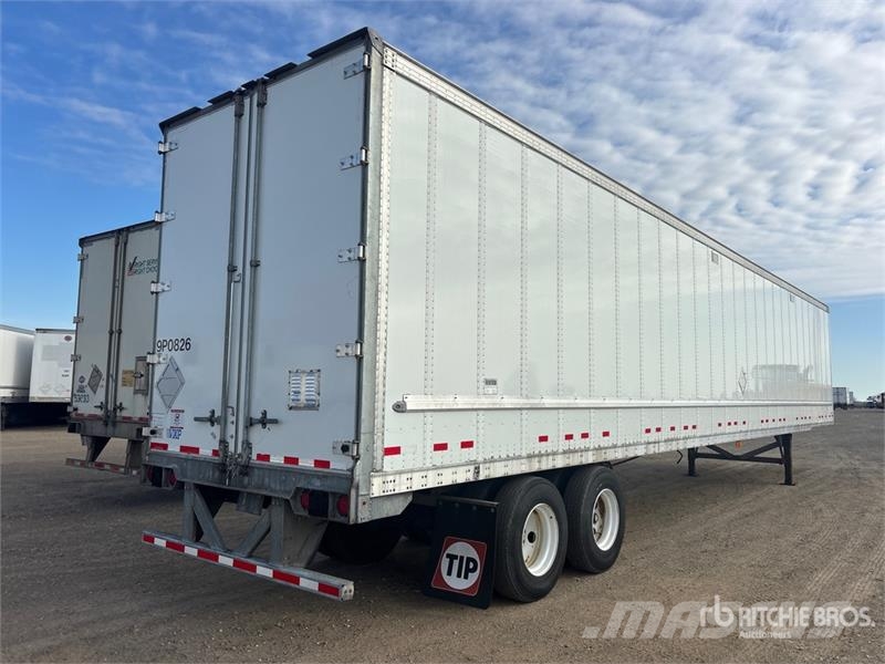 Vanguard 53 ft x 102 in T/A Van Trailer Fast kasse