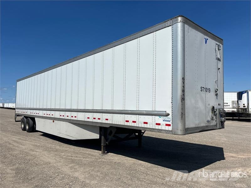Vanguard 53 ft x 102 in T/A Van Trailer Box body trailers