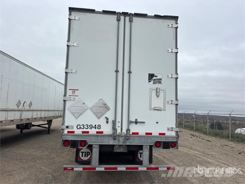 Vanguard 53 ft x 102 in T/A Van Trailer Причепи-фургони