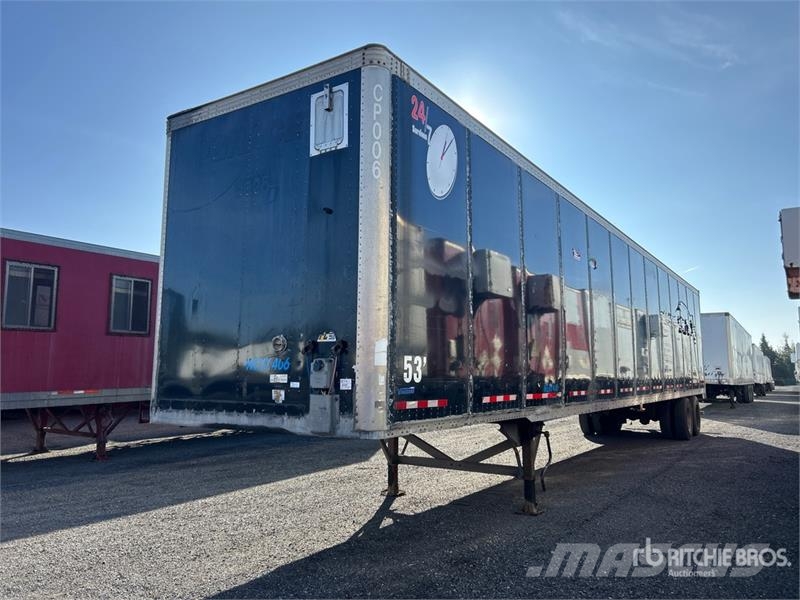 Vanguard 53 ft x 102 in T/A Van Trailer Sanduk prikolice