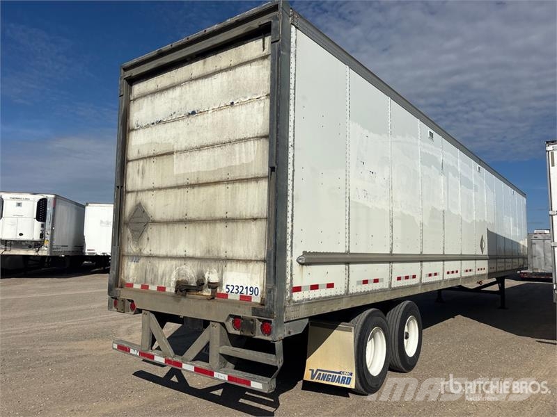 Vanguard 53 ft x 102 in T/A Van Trailer مقطورات ذات هيكل صندوقي