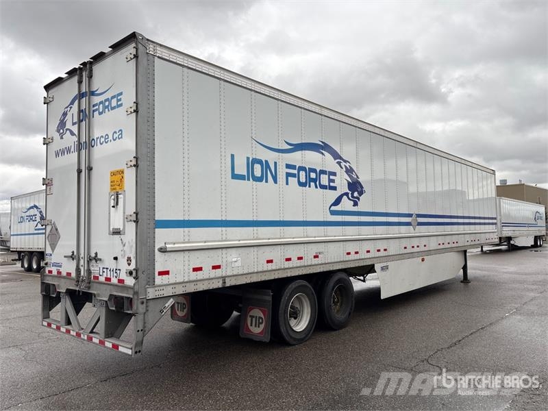 Vanguard 53 ft x 102 in T/A Van Trailer Dengtos priekabos