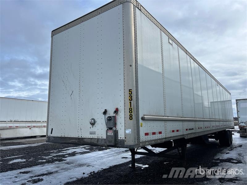 Vanguard 53 ft x 102 in T/A Van Trailer Dengtos priekabos