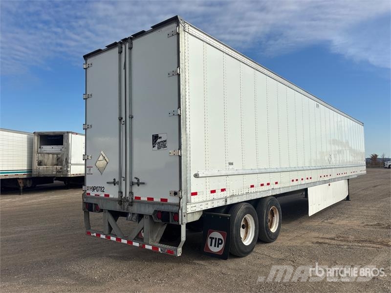 Vanguard 53 ft x 102 in T/A Van Trailer Fast kasse