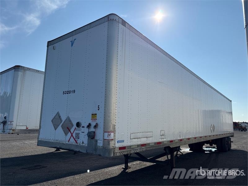 Vanguard 53 ft x 102 in T/A Van Trailer Cajas de remolque