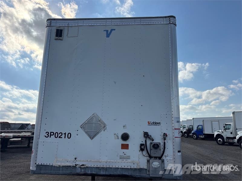 Vanguard 53 ft x 102 in Tri/A Van Trailer مقطورات ذات هيكل صندوقي