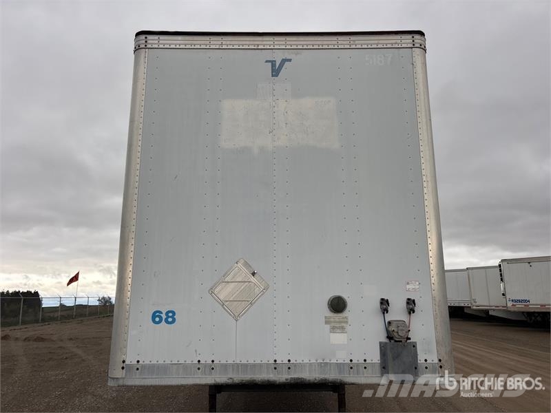 Vanguard 53 ft x 102 in T/A Van Trailer Przyczepy ze skrzynią zamkniętą