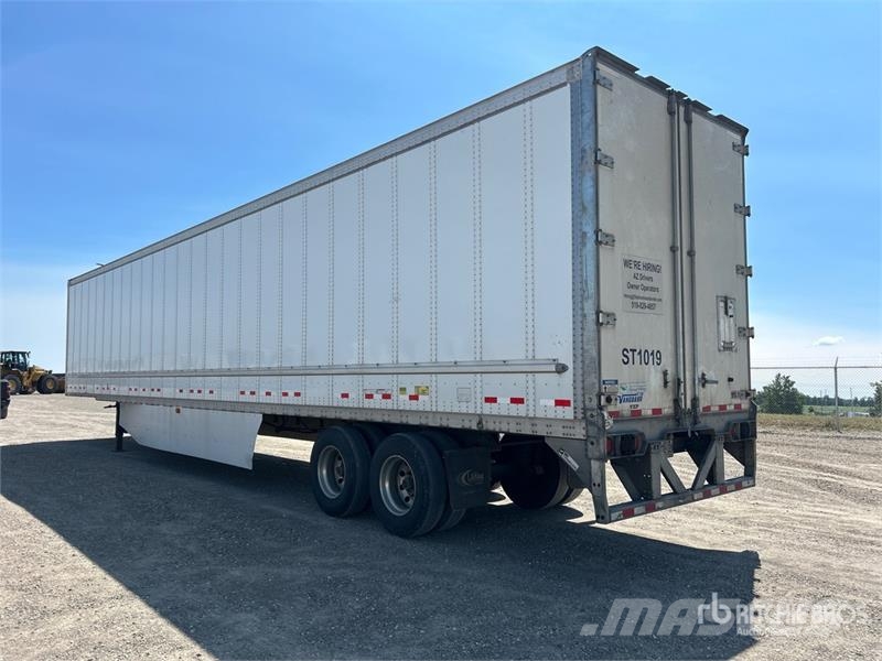 Vanguard 53 ft x 102 in T/A Van Trailer Box body trailers