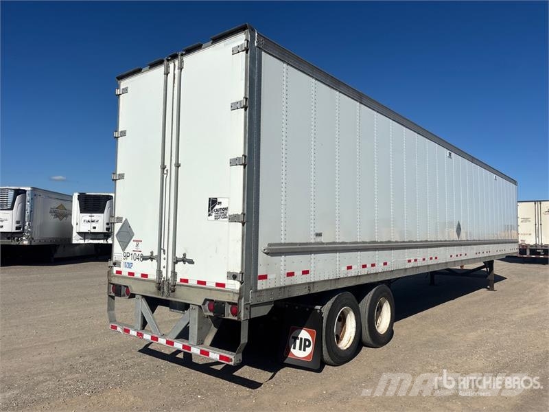 Vanguard 53 ft x 102 in T/A Van Trailer Dengtos priekabos