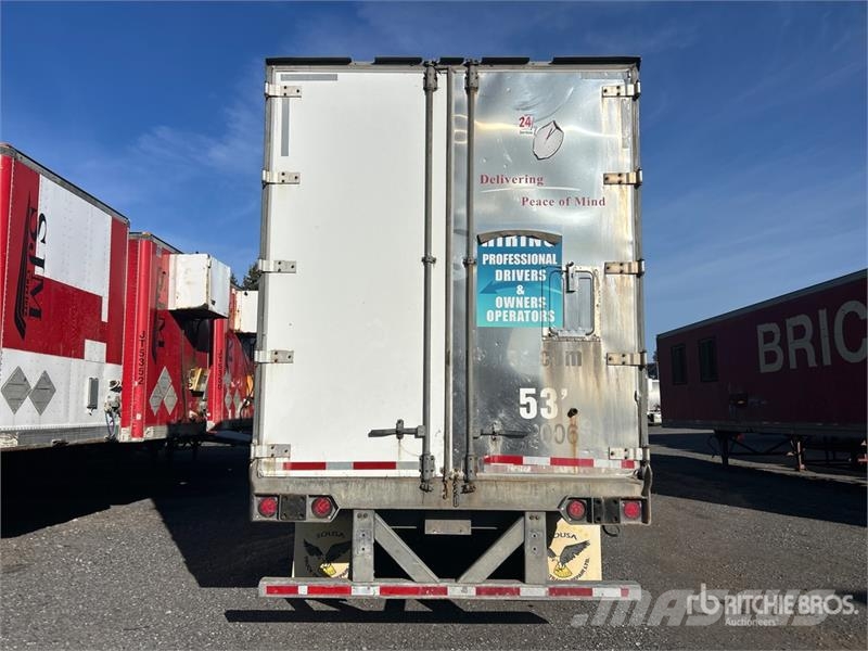 Vanguard 53 ft x 102 in T/A Van Trailer Sanduk prikolice