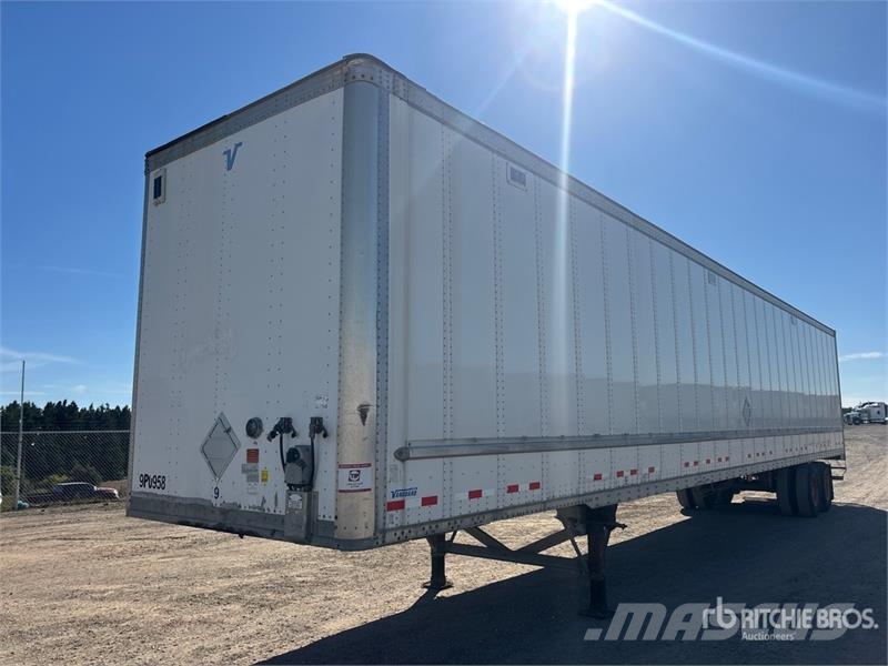 Vanguard 53 ft x 102 in T/A Van Trailer Dengtos priekabos