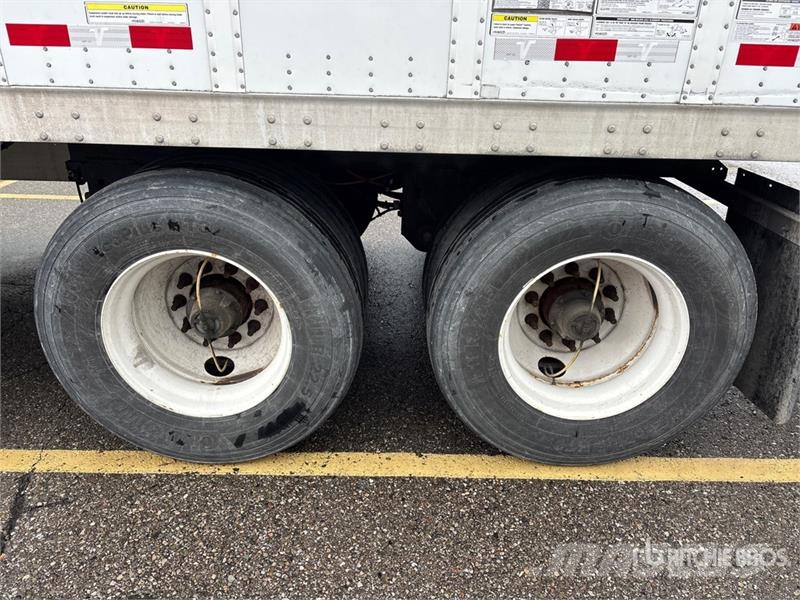 Vanguard 53 ft x 102 in T/A Van Trailer Dengtos priekabos