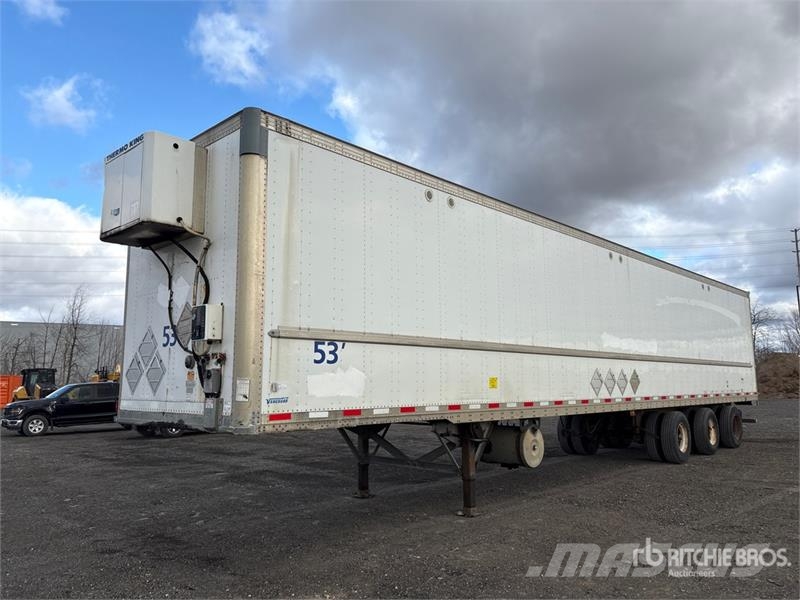 Vanguard 53 ft x 102 in Tri/A Van Trailer Gesloten opbouw trailers