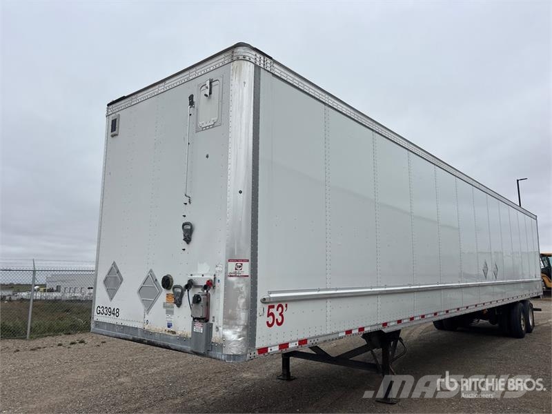 Vanguard 53 ft x 102 in T/A Van Trailer Причепи-фургони
