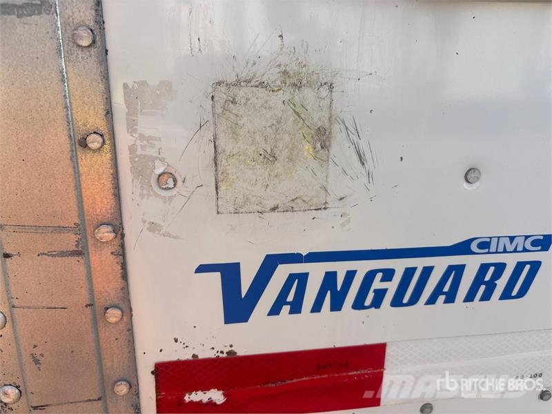 Vanguard 53 ft x 102 in T/A Van Trailer Fast kasse