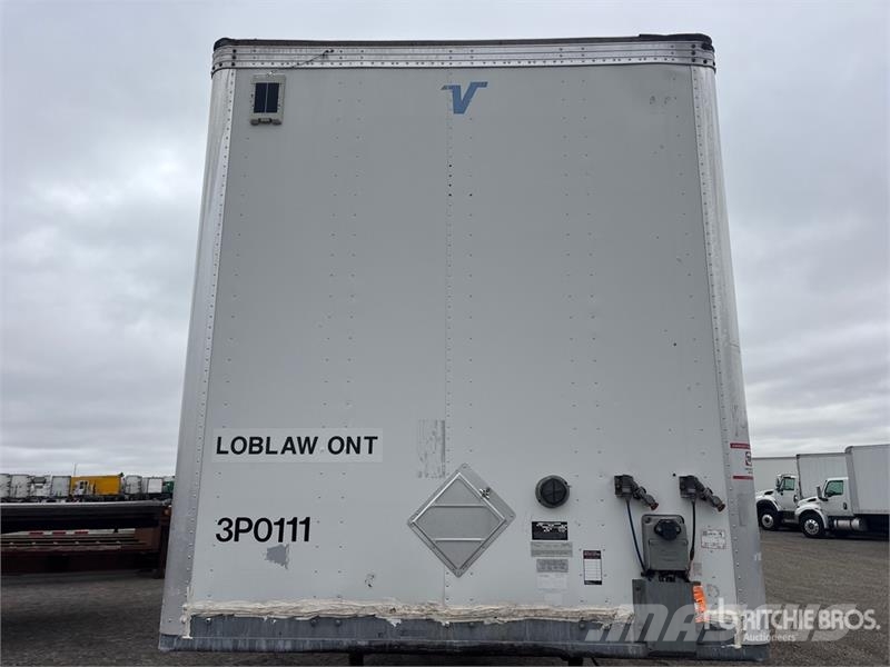Vanguard 53 ft x 102 in Tri/A Van Trailer Прицепы-фургоны