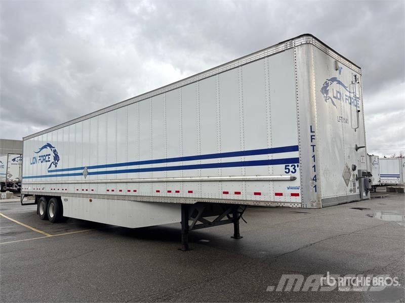 Vanguard 53 ft x 102 in T/A Van Trailer Dengtos priekabos