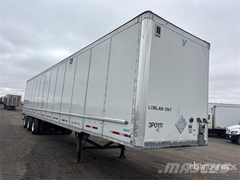 Vanguard 53 ft x 102 in Tri/A Van Trailer Прицепы-фургоны