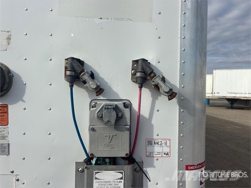 Vanguard 53 ft x 102 in T/A Van Trailer Прицепы-фургоны