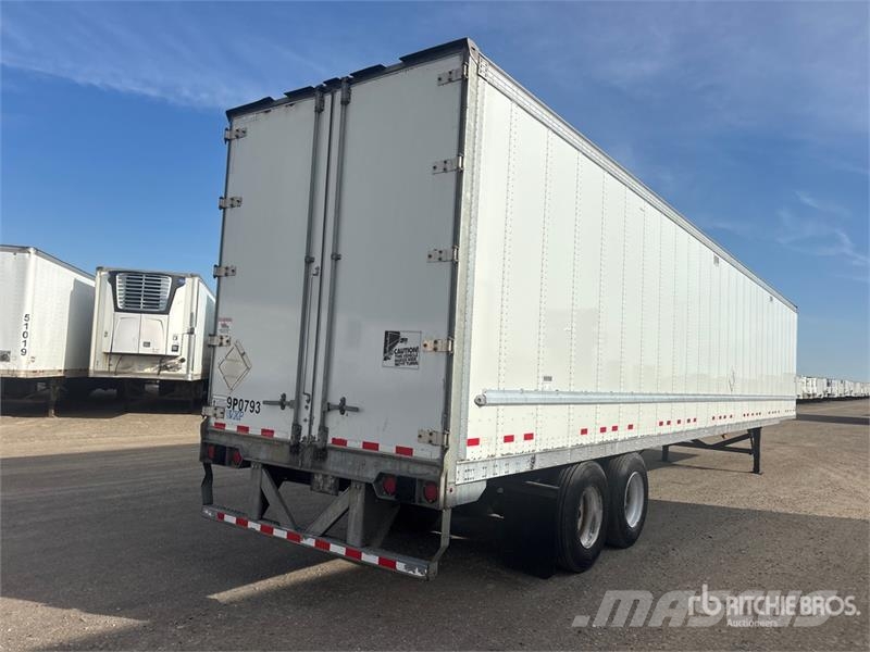 Vanguard 53 ft x 102 in T/A Van Trailer Fast kasse