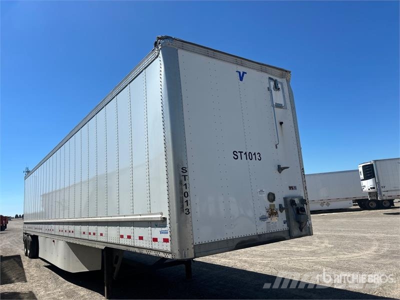 Vanguard 53 ft x 102 in T/A Van Trailer Box body trailers