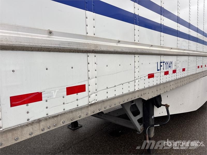 Vanguard 53 ft x 102 in T/A Van Trailer Dengtos priekabos