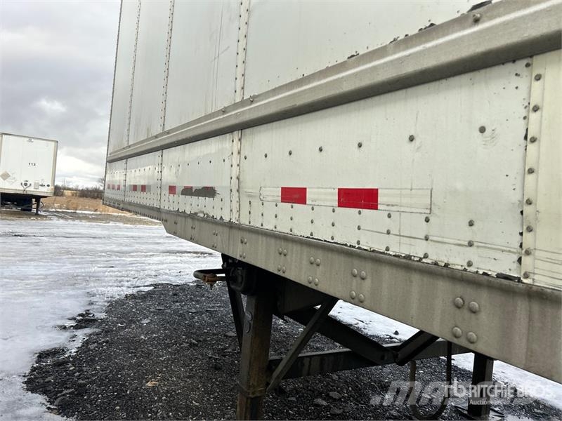 Vanguard 53 ft x 102 in T/A Van Trailer Dengtos priekabos