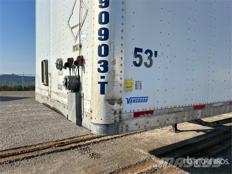 Vanguard CVI 53 ft x 102 in Tri/A Van Trailer Anhänger-Kastenaufbau