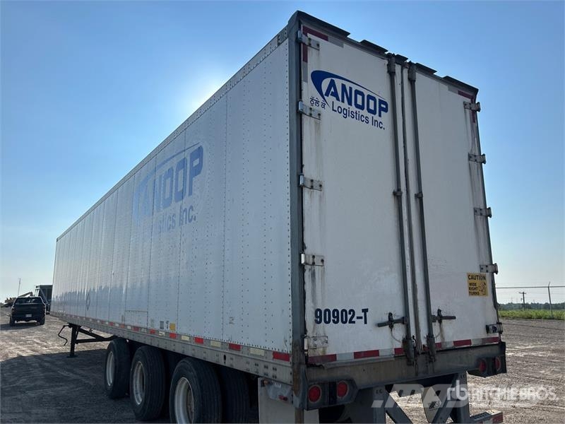 Vanguard CVIP4000 53 ft x 102 in Tri/A Van Trailer Gesloten opbouw trailers