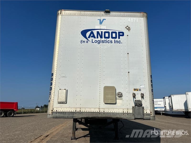 Vanguard CVIP4000 53 ft x 102 in Tri/A Van Trailer Anhänger-Kastenaufbau