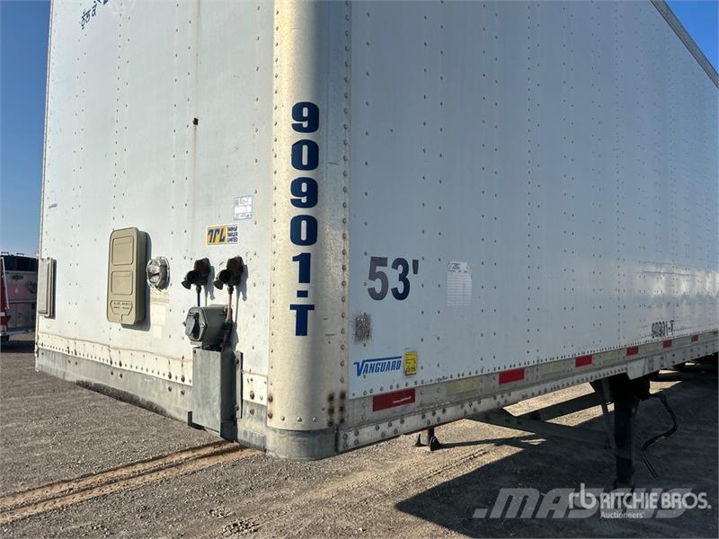 Vanguard CVIP4000 53 ft x 102 in Tri/A Van Trailer Anhänger-Kastenaufbau