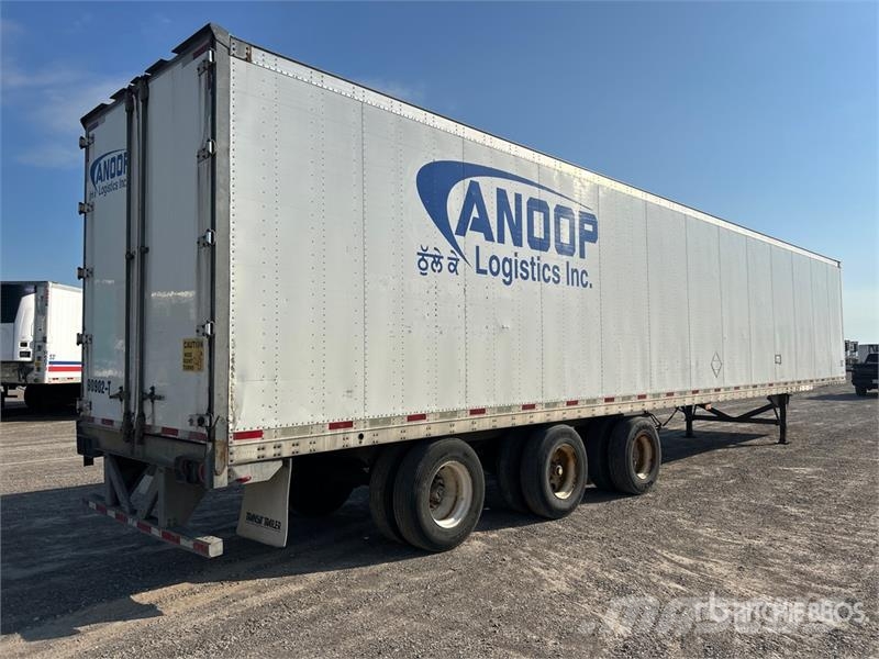 Vanguard CVIP4000 53 ft x 102 in Tri/A Van Trailer Gesloten opbouw trailers