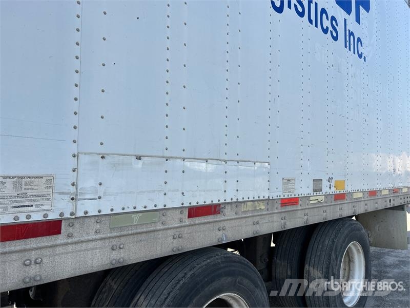 Vanguard CVIP4000 53 ft x 102 in Tri/A Van Trailer Gesloten opbouw trailers