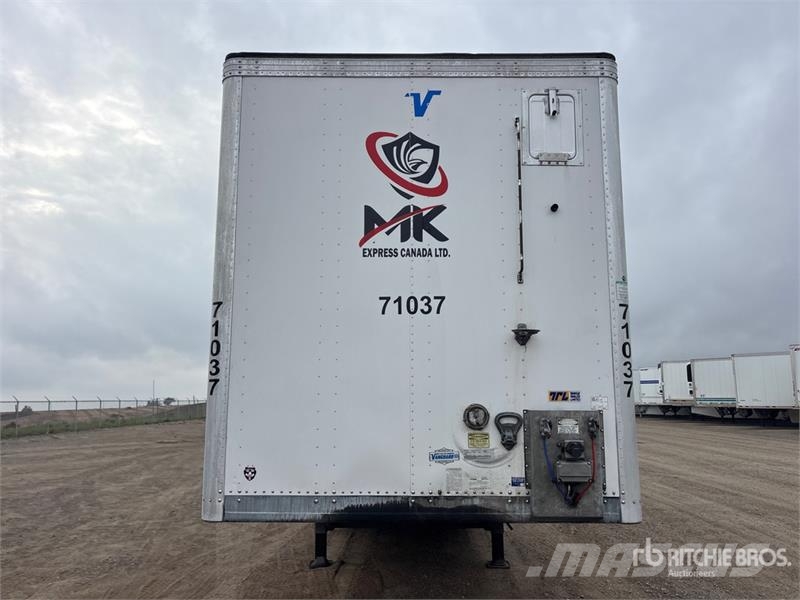 Vanguard National 53 ft x 102 in T/A Van Trailer Прицепы-фургоны