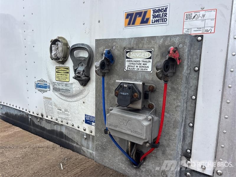 Vanguard National 53 ft x 102 in T/A Van Trailer Прицепы-фургоны