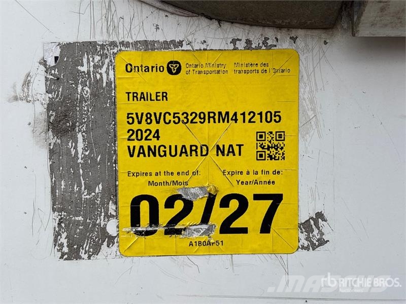 Vanguard VXP 박스 바디 트레일러