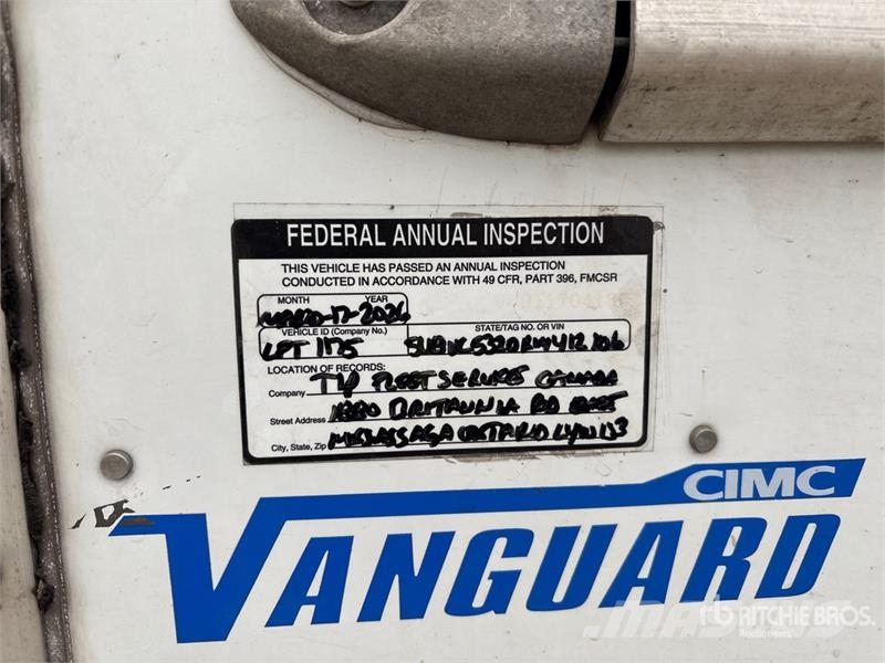 Vanguard VXP مقطورات ذات هيكل صندوقي