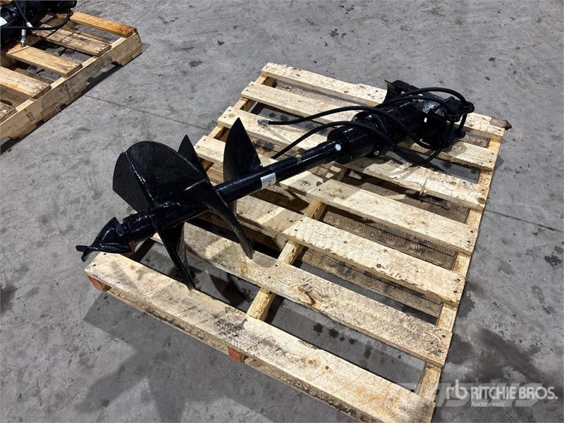 Vicsec VCAG400 16 in Excavator Auger - Fits 1 - 3 ton Exc Boren