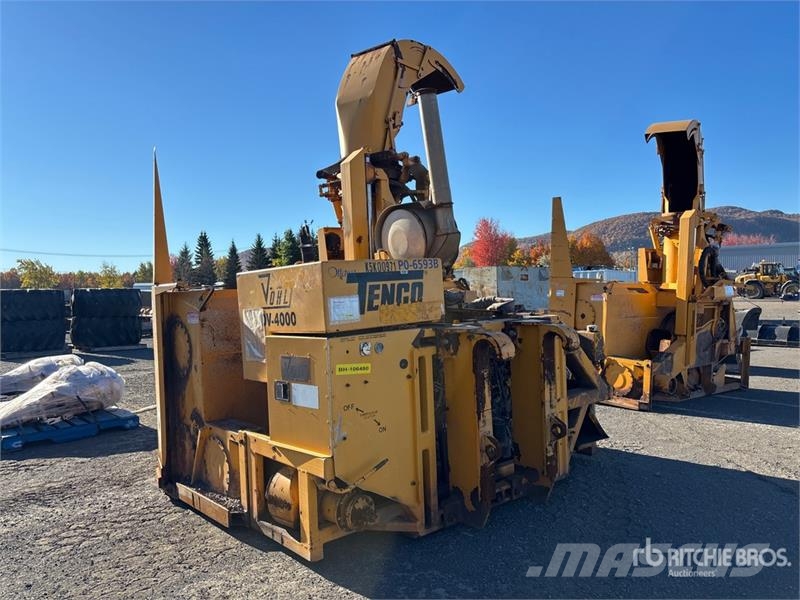 Vohl DV4000 9 ft Snow Blower - Fits Wheel Loader Sneeuwblazers