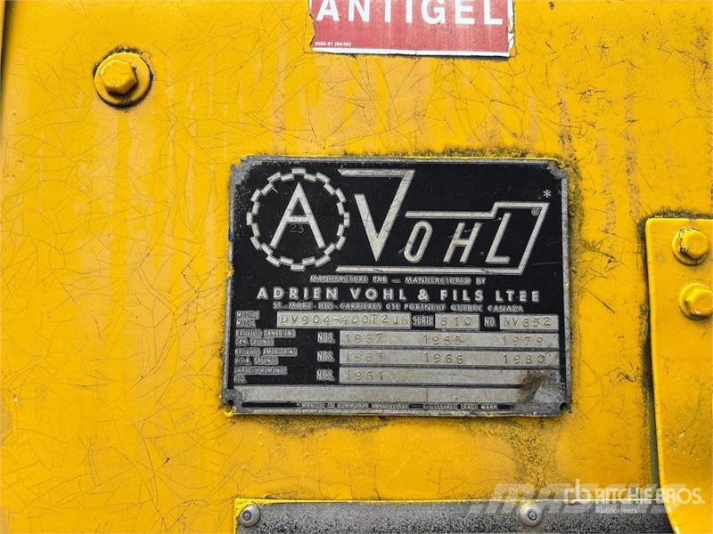 Vohl DV904-400T Snow Blower Dezapezitoare
