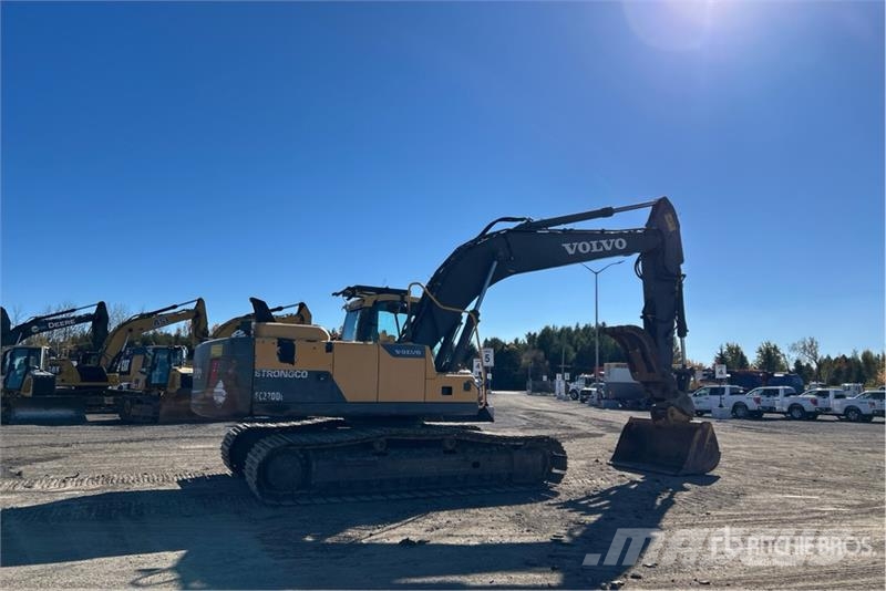 Volvo EC220D Tracked Excavator Gravemaskiner på larvebånd