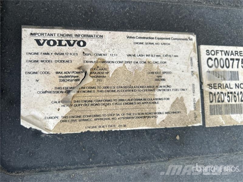Volvo EC460B LC Tracked Excavator Crawler excavators