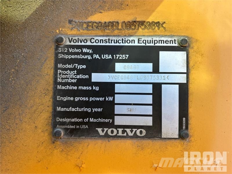Volvo G946B Grejdery