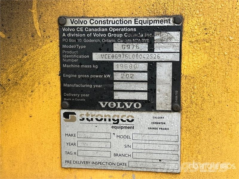 Volvo G976 AWD Motor Grader Γκρέιντερς
